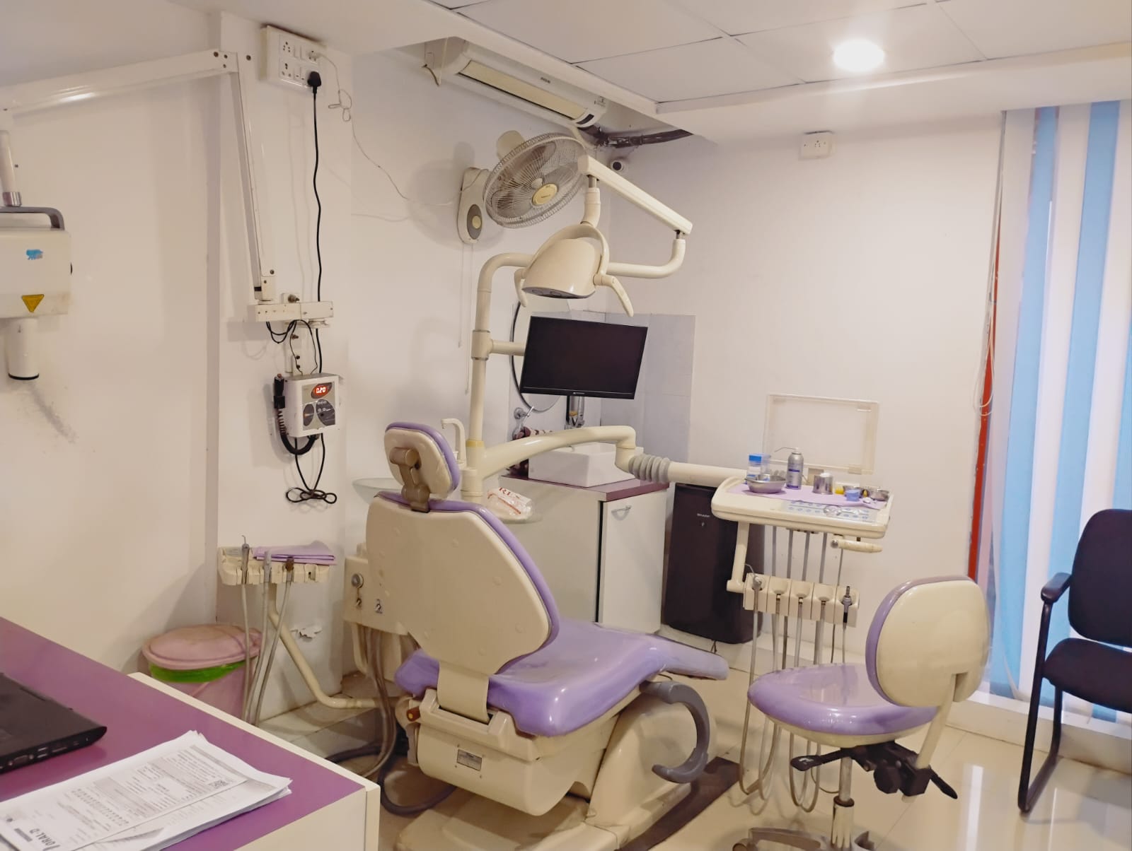 Modern dental technology equipment